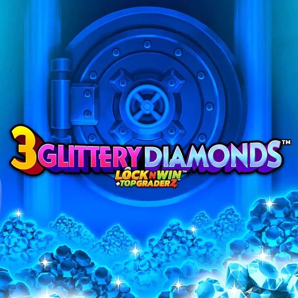 3 Glittery Diamonds online slot from PearFiction Studios – play at casinospinsy.eu