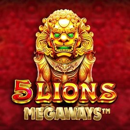 5 Lions Megaways logo by Pragmatic Play at Spinsy Casino