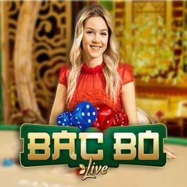 Official Live Casino logo: Bac Bo by Evolution at Spinsy Casino