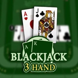 Blackjack 3H (Habanero) slot visual from Habanero available on casinospinsy.eu