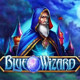 Blue Wizard logo by Quickspin Spinsy Casino