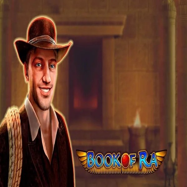 Book of Ra logo – Slots by Greentube at Spinsy Casino