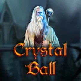 Crystal Ball online game logo by Gamomat on casinospinsy.eu