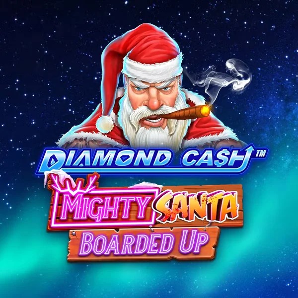 Play Diamond Cash Mighty Santa Boarded Up slot by Greentube on casinospinsy.eu