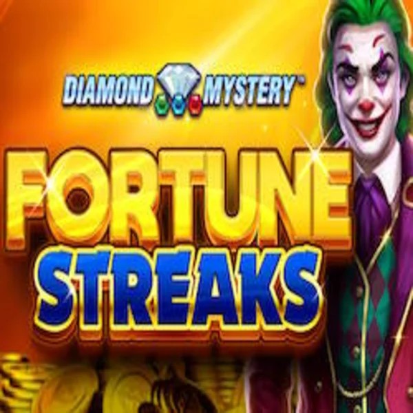 Official Slots logo: Diamond Mystery Fortune Streaks by Greentube at Spinsy Casino