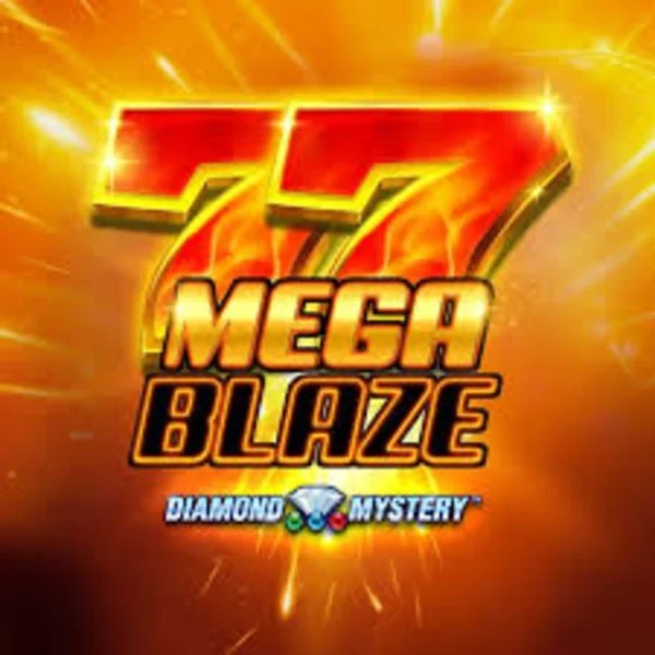 Diamond Mystery Mega Blaze online game logo by Greentube on casinospinsy.eu