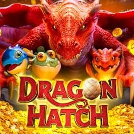 Dragon Hatch logo – Slots by PG Soft at Spinsy Casino