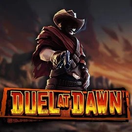 Duel At Dawn slot logo by Hacksaw Gaming at Spinsy Casino