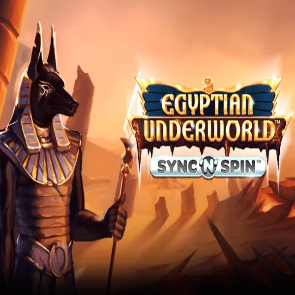 Egyptian Underworld logo by Greentube at Spinsy Casino