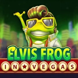 Elvis Frog In Vegas online game logo by BGAMING on casinospinsy.eu