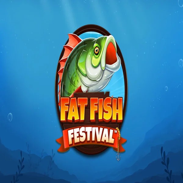 Fat Fish Festival logo by Wishbone Games at Spinsy Casino