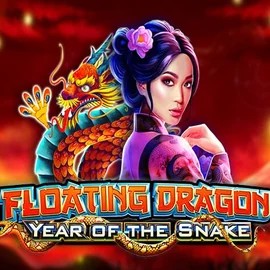 Floating Dragon Year of the Snake slot visual from Pragmatic Play available on casinospinsy.eu