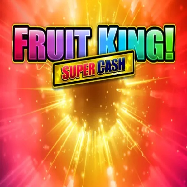 Fruit King Super Cash online game logo by Greentube on casinospinsy.eu