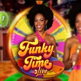 Live Casino logo of Funky Time from Evolution at Spinsy Casino