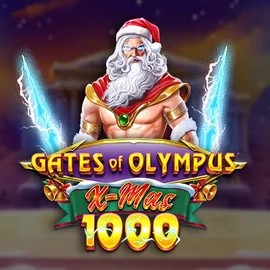 Gates of Olympus Xmas 1000 logo by Pragmatic Play at Spinsy Casino