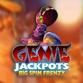 Genie Jackpots: Big Spin Frenzy by Blueprint Gaming, showcased at casinospinsy.eu – game logo
