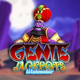 Genie Jackpots Wishmaker logo by Blueprint Gaming at Spinsy Casino