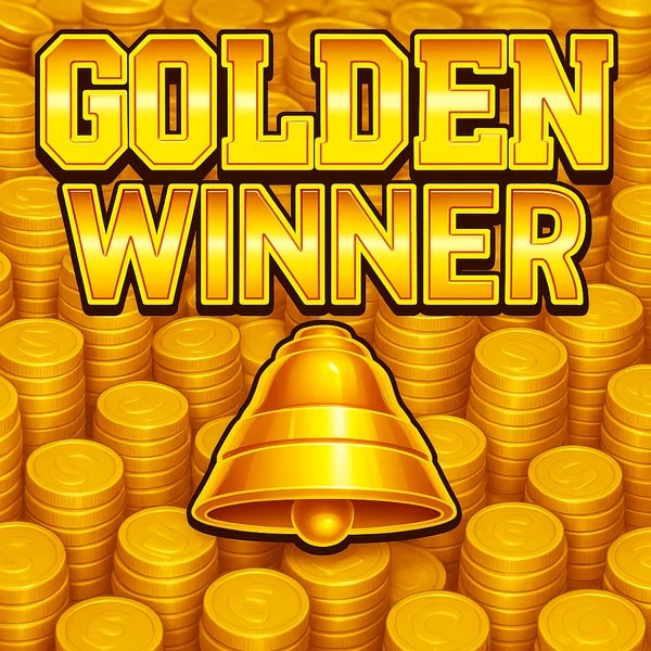 Official Slots logo: Golden Winner by Inspired Gaming at Spinsy Casino
