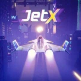jetX game by SmartSoft – logo hosted on Spinsy Casino