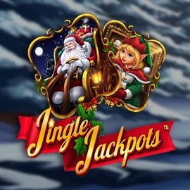 Jackpots logo of Jingle Jackpots from Dragon Gaming at Spinsy Casino