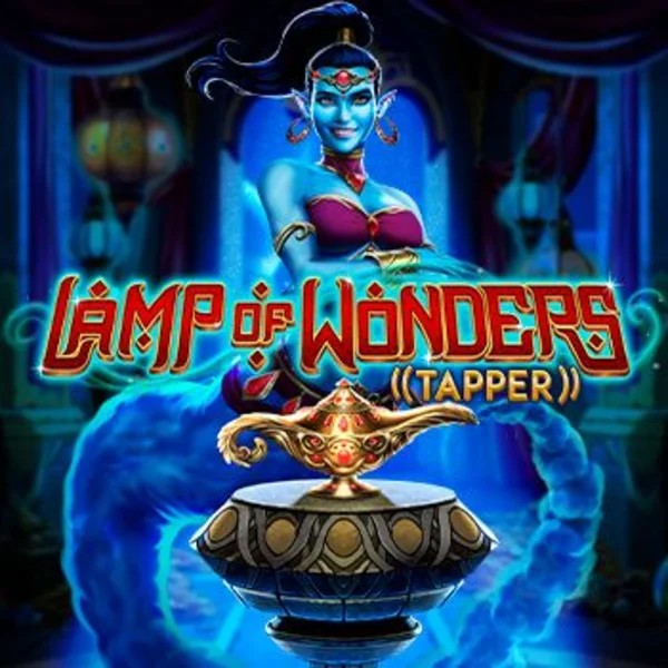 Lamp Of Wonders Tapper casino game by Greentube – featured logo at Spinsy Casino