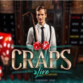 Live Craps slot visual from Evolution available on casinospinsy.eu