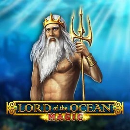 Lord Of The Ocean Magic online game logo by Novomatic on casinospinsy.eu