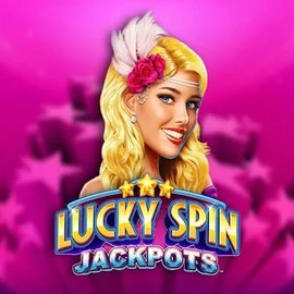 Lucky Spin Jackpots game by Novomatic – logo hosted on Spinsy Casino
