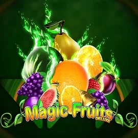 Magic Fruits Deluxe casino game by Wazdan – featured logo at Spinsy Casino