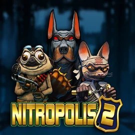 Nitropolis 2 game by ELK Studios – logo hosted on Spinsy Casino