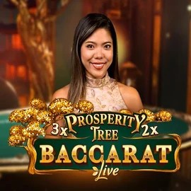 Live Casino logo of Prosperity Tree Baccarat from Evolution at Spinsy Casino