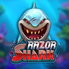 Razor Shark logo by Push Gaming at Spinsy Casino