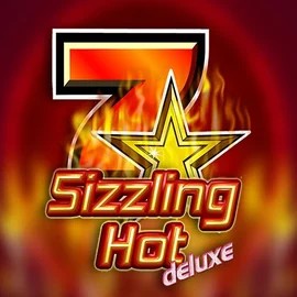Sizzling Hot Deluxe logo by Novomatic Spinsy Casino