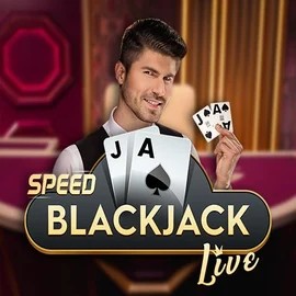 Speed Blackjack logo by Pragmatic Play at Spinsy Casino
