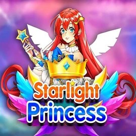 Starlight Princess slot logo by Pragmatic Play at Spinsy Casino