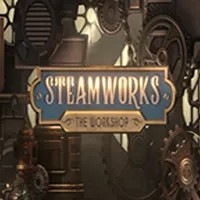 Steamworks The Workshop online game logo by Peter & Sons on casinospinsy.eu
