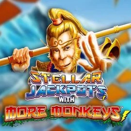 Stellar Jackpots with More Monkeys – slot by Lightning Box Game, featured at casinospinsy.eu