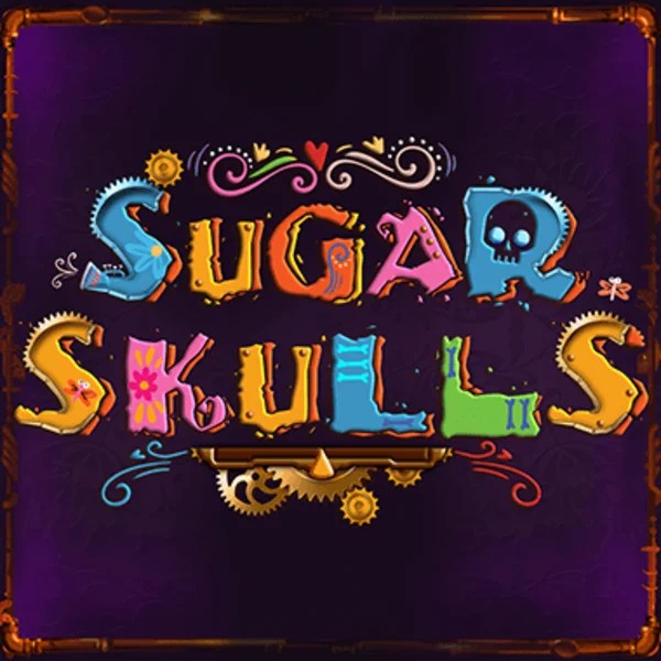 Sugar Skulls slot visual from Booming Games available on casinospinsy.eu