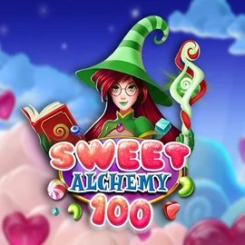Sweet Alchemy 100 logo – Slots by Play'n GO at Spinsy Casino