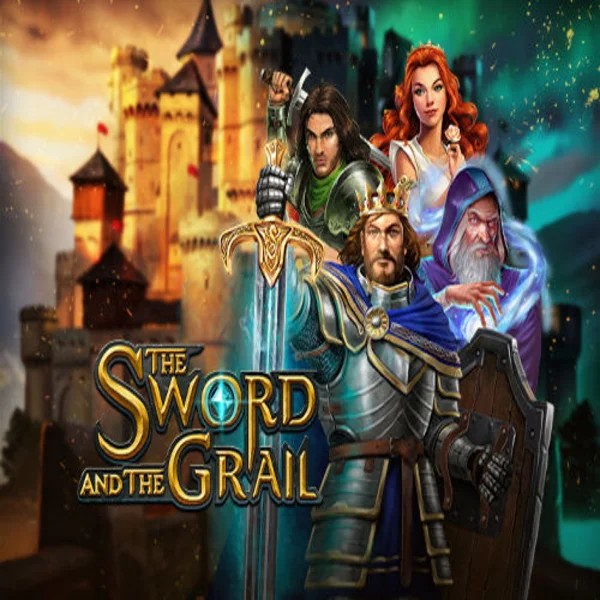 The Sword and the Grail slot icon by Play'n GO, available at Spinsy Casino