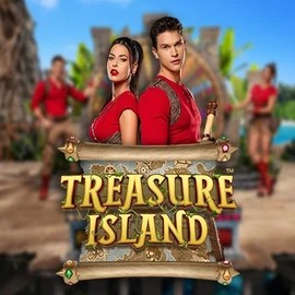 Treasure Island online game logo by Pragmatic Play on casinospinsy.eu