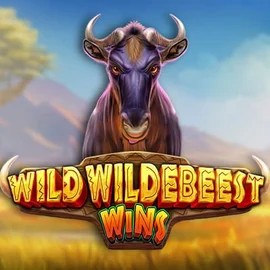 Wild Wildebeest Wins online game logo by Pragmatic Play on casinospinsy.eu