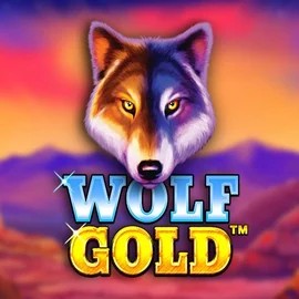 Wolf Gold by Pragmatic Play, showcased at casinospinsy.eu – game logo
