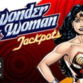 Wonder Woman Jackpots logo – Jackpots by Amaya at Spinsy Casino